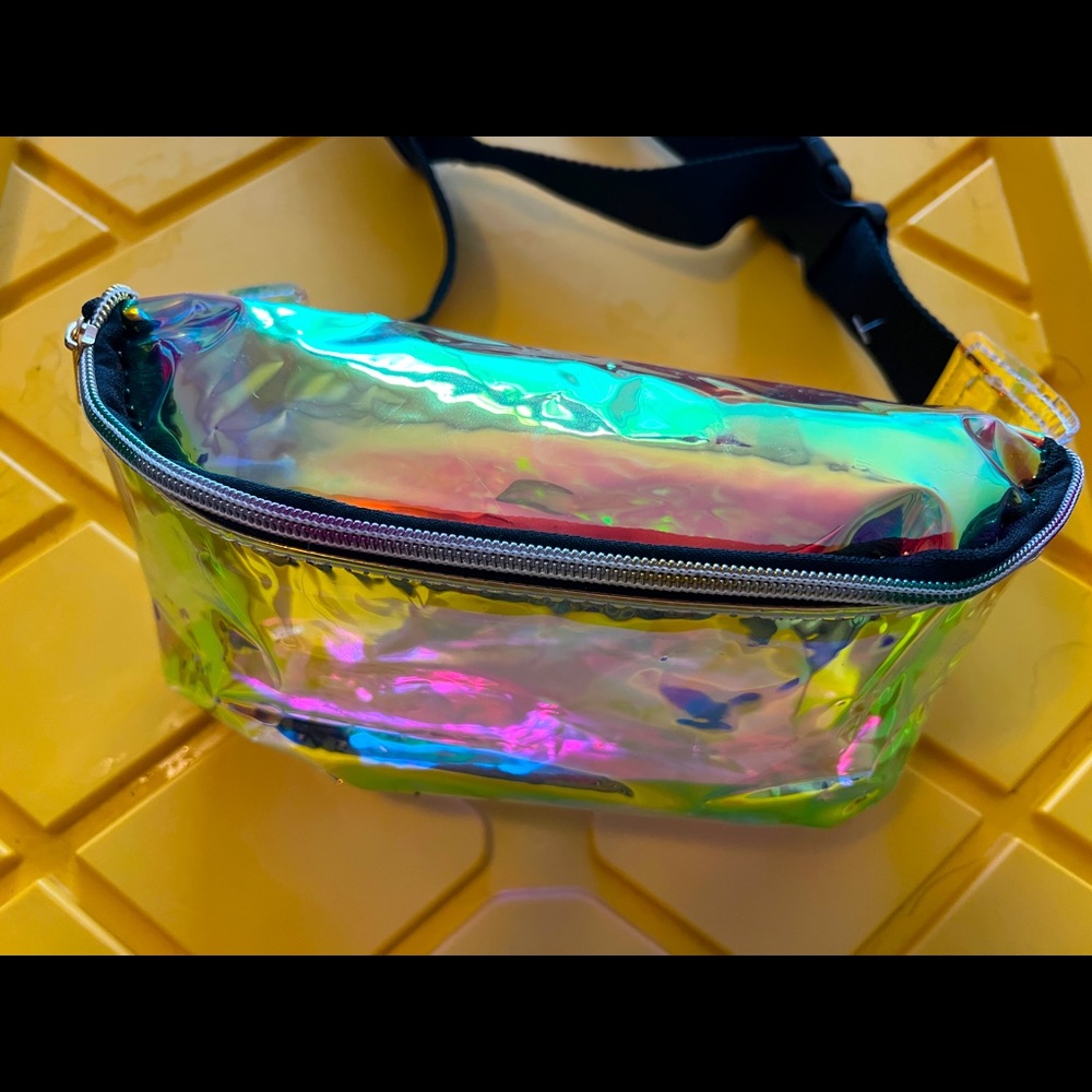 adjustable multi colorful fanny pack, hip pack